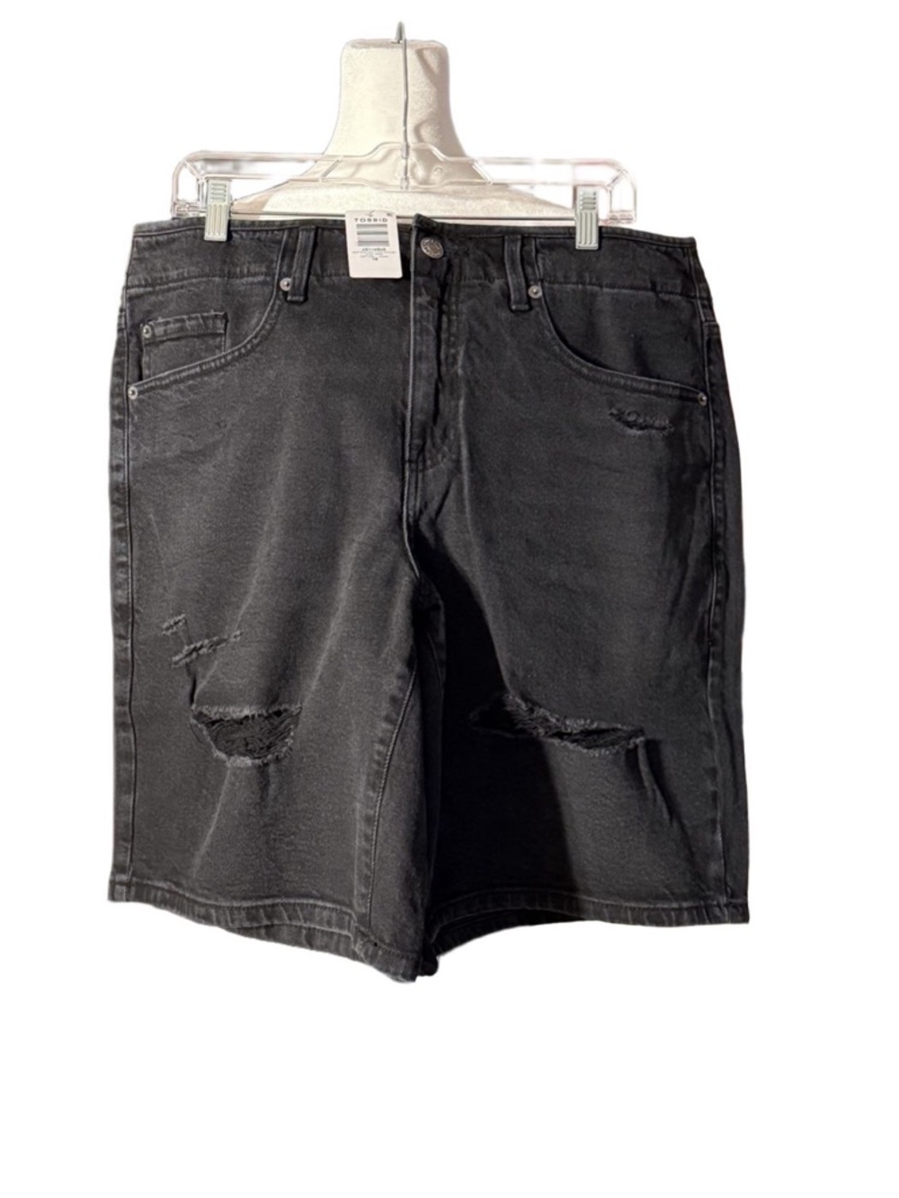 Torrid Baggy Binded Waist Classic Denim Jort NWT